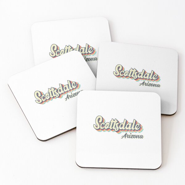 Item preview, Scottsdale city Arizona Retro Vintage 70s rainbow designed and sold by Teelogic.