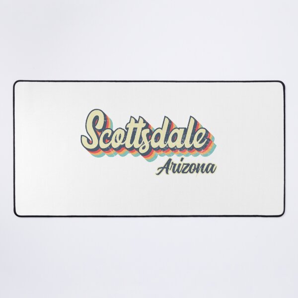 Item preview, Scottsdale city Arizona Retro Vintage 70s rainbow designed and sold by Teelogic.