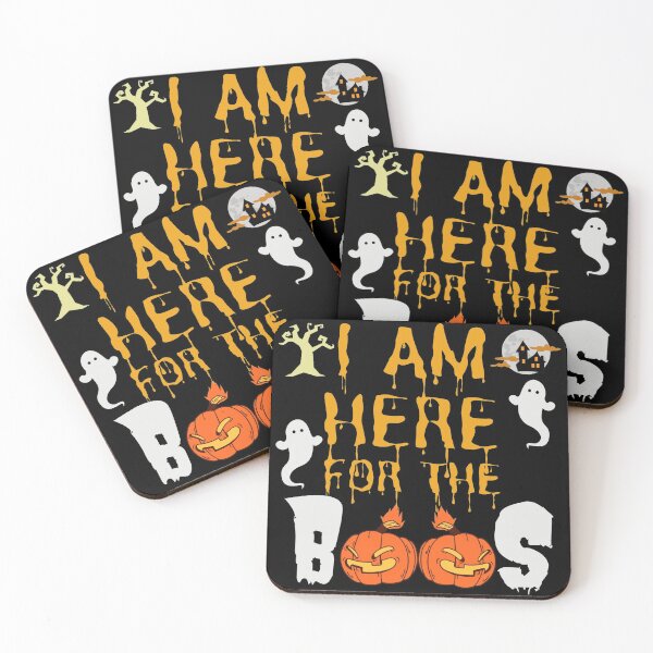 Artikelvorschau, Ich bin hier für die Boos - Halloween-Design entworfen und verkauft von Vibing-Right.