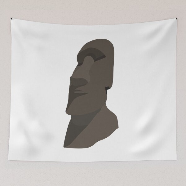 Item preview, Easter Island Head Statue designed and sold by hannahbanana888.