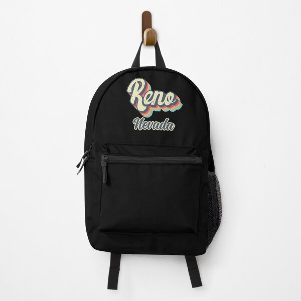 Item preview, Reno city Nevada Retro Vintage 70s rainbow designed and sold by Teelogic.