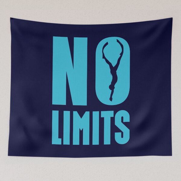 Item preview, No Limits Freedive - One Breath Freediving - Gift for Freedivers designed and sold by cotros.
