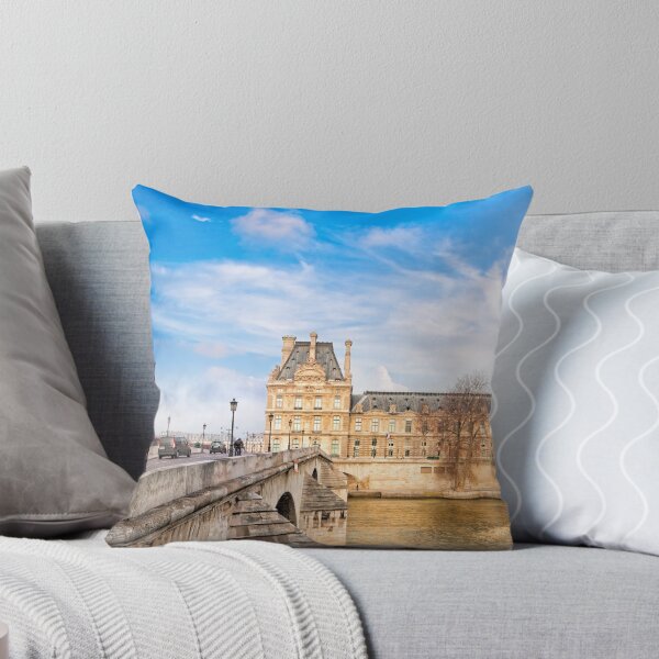 Aperçu de l'œuvre Le Pont Royal And The Pavillon de Flore - Paris River Seine créée et vendue par Mark Tisdale Art.