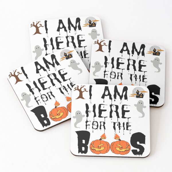 Artikelvorschau, Ich bin hier für die Boos - Halloween-Design entworfen und verkauft von Vibing-Right.