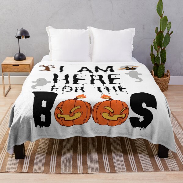 Item preview, I Am Here For The Boos - Halloween Design designed and sold by Vibing-Right.