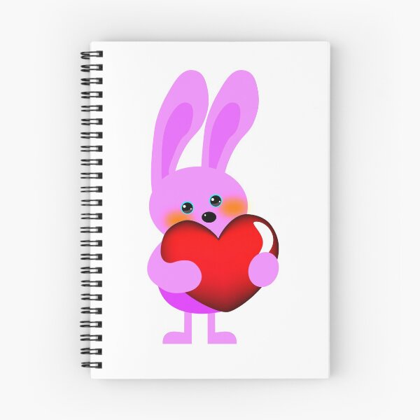 Item preview, Rabbit with heart designed and sold by Regulus9.