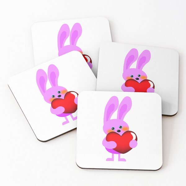 Item preview, Rabbit with heart designed and sold by Regulus9.
