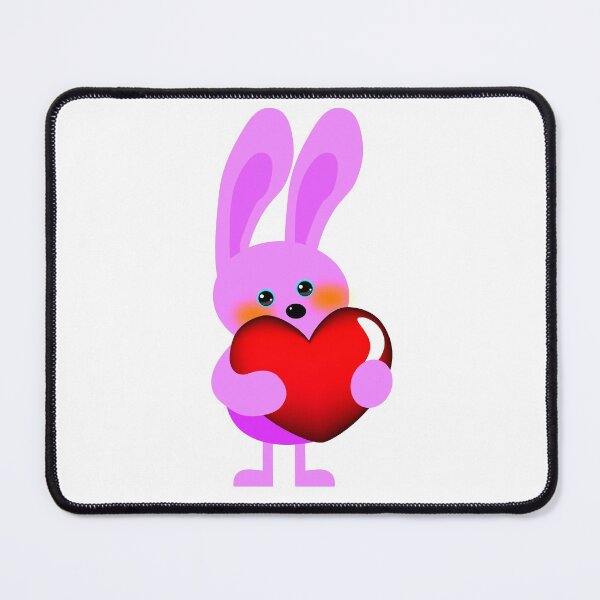 Item preview, Rabbit with heart designed and sold by Regulus9.