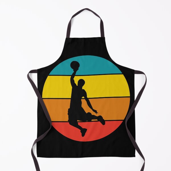 Item preview, PLAYING MENS BASKETBALL Retro Sunset Silhouette designed and sold by MOP-tees.