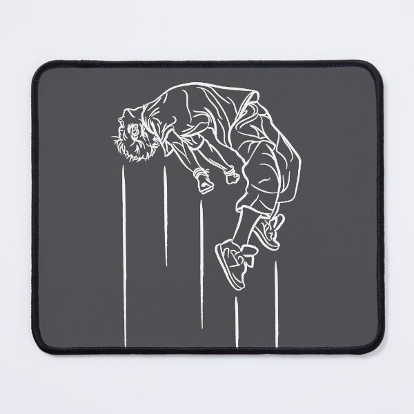 Item preview, Line Art Illustration of Floating Man into Space by Etoide designed and sold by etoide.