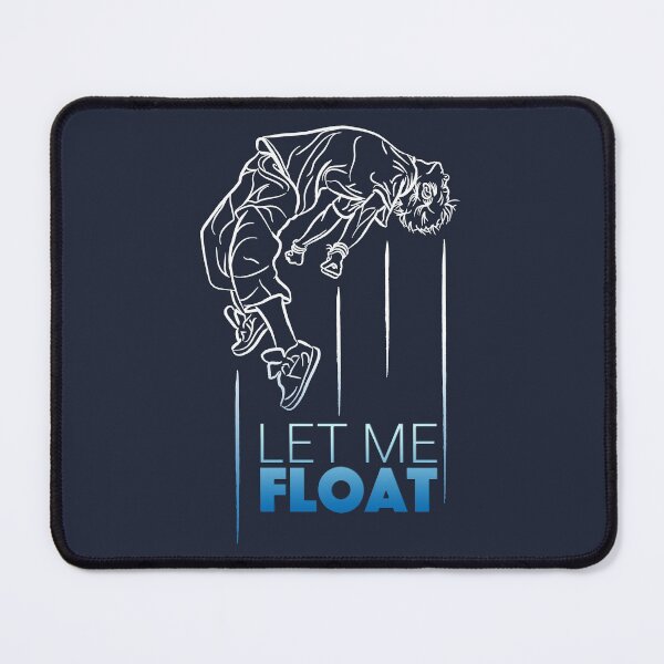 Item preview, Let Me Float. Dance design on Dark Blue for The Great Dancer Quotes designed and sold by etoide.