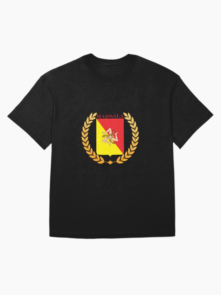 Thumbnail 3 of 7, Oversized T-Shirt, Marsala Italy designed and sold by ItaliaStore.