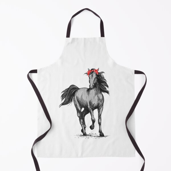 Item preview, Horse Bandana Horseback Riding Horse Lover designed and sold by lydiamoranart.
