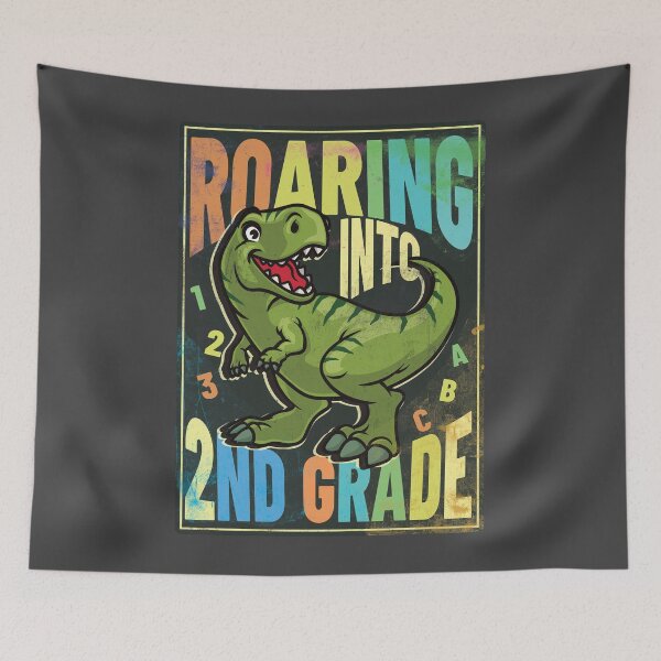 Item preview, Roaring into 2nd Grade designed and sold by csoDesign.