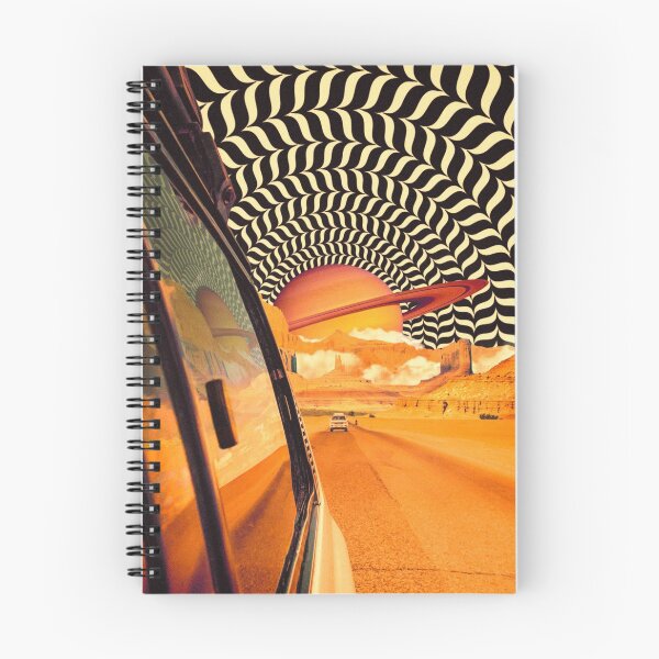 Item preview, Illusionary Road Trip 2 - OpArt Space Adventure Sci-fi Collage Art designed and sold by Taudalpoi.