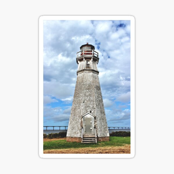 Cape Jourimain Lighthouse, NB, Canada Sticker