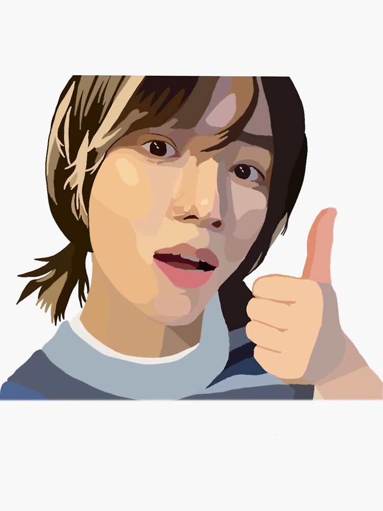 Thumbnail 3 von 3, Sticker, Zopf beomgyu designt und verkauft von tchitre.
