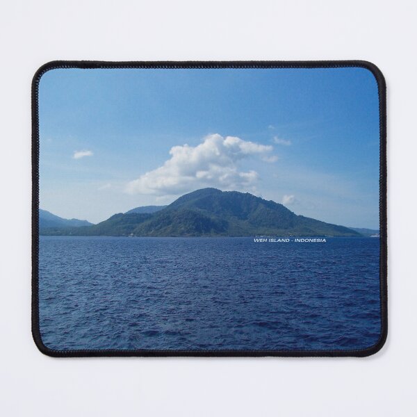 Item preview, Weh Island of Indonesia, zero kilometer travel, blue ocean waves - Photo designed and sold by etoide.