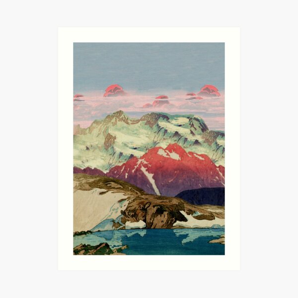 Winter in Keiisino Art Print