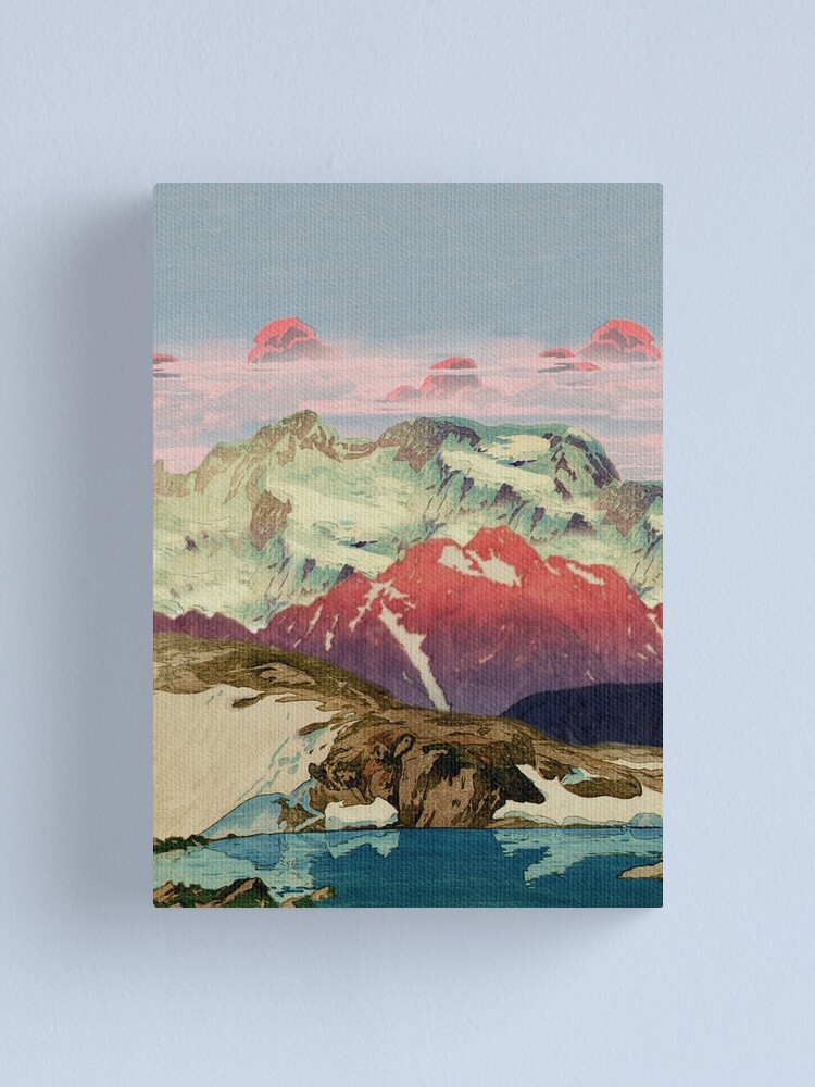 Alternate view of Winter in Keiisino Canvas Print
