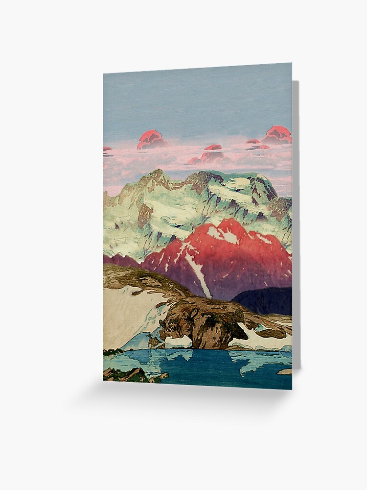 Thumbnail 1 of 2, Greeting Card, Winter in Keiisino - Nature Landscape designed and sold by Kijiermono.