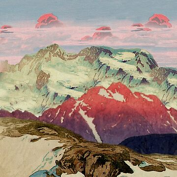 Artwork thumbnail, Winter in Keiisino - Nature Landscape by Kijiermono