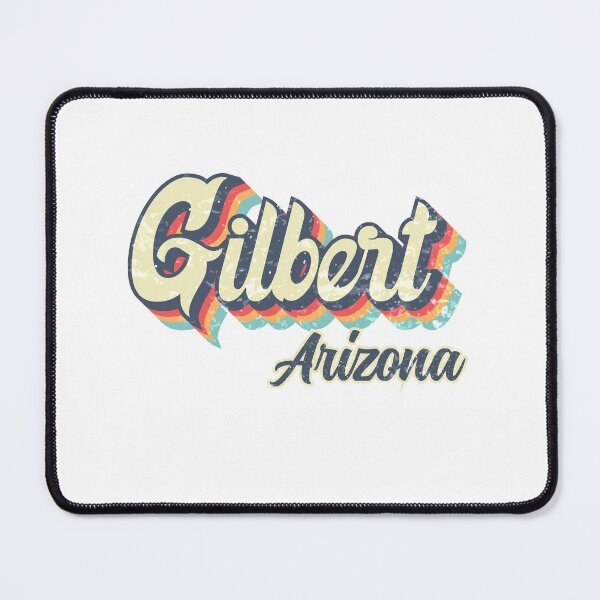 Item preview, Ciudad de Gilbert Arizona Retro Vintage 70s arcoiris designed and sold by Teelogic.
