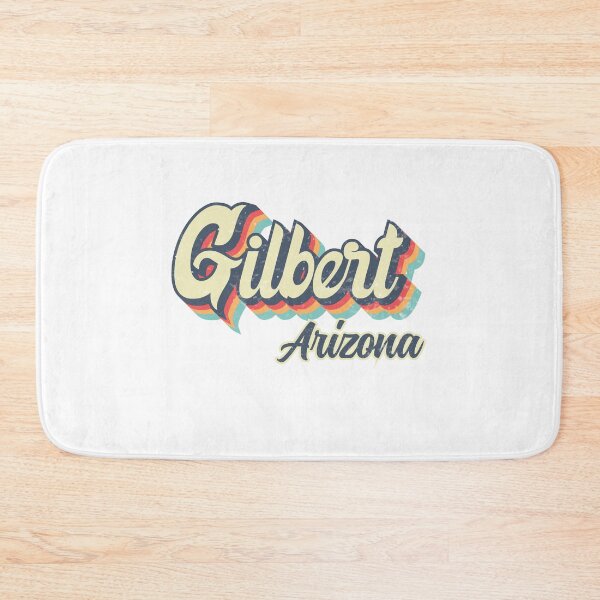 Item preview, Gilbert town Arizona Retro Vintage 70s rainbow designed and sold by Teelogic.