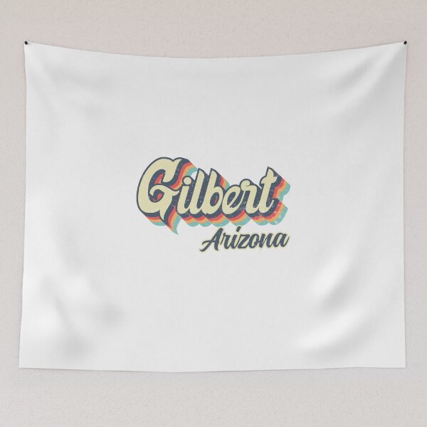 Item preview, Ciudad de Gilbert Arizona Retro Vintage 70s arcoiris designed and sold by Teelogic.