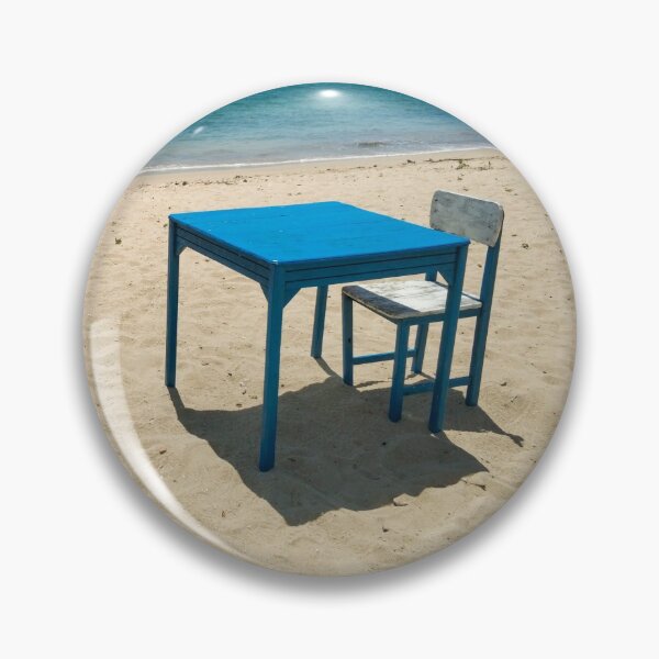 Item preview, Lonely Table for One, LhokNga Beach Aceh, Indonesia - Photo designed and sold by etoide.