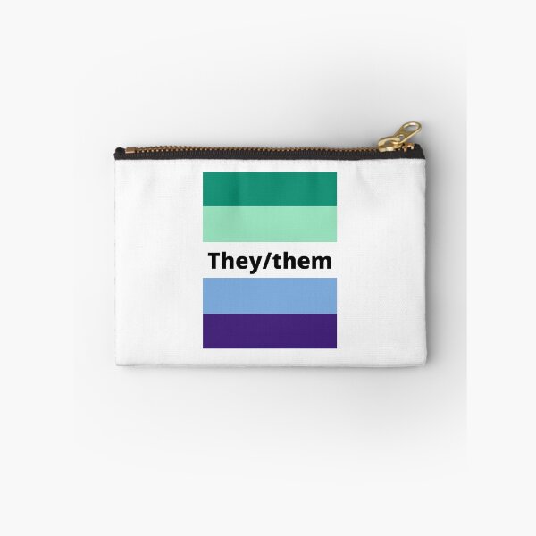 Item preview, Gay Vincian flag with they/them pronouns designed and sold by PridefulApparel.