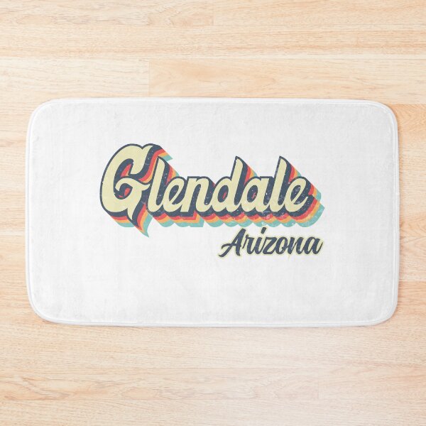 Item preview, Glendale city Arizona Retro Vintage 70s rainbow designed and sold by Teelogic.