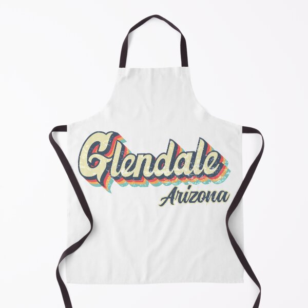Item preview, Glendale city Arizona Retro Vintage 70s rainbow designed and sold by Teelogic.