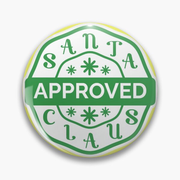 Item preview, Santa Approved designed and sold by Trinket-Trickster.