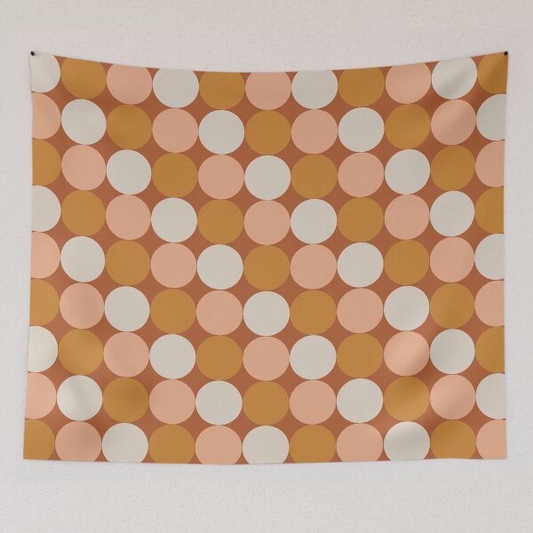 Item preview, Dotty Striped Diagonal Pattern in Clay Earth Tones designed and sold by kierkegaard.