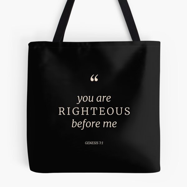 Item preview, Versículos de la Biblia: GÉNESIS 7: 1 "Tú eres justo delante de mí" designed and sold by underlined-QG.