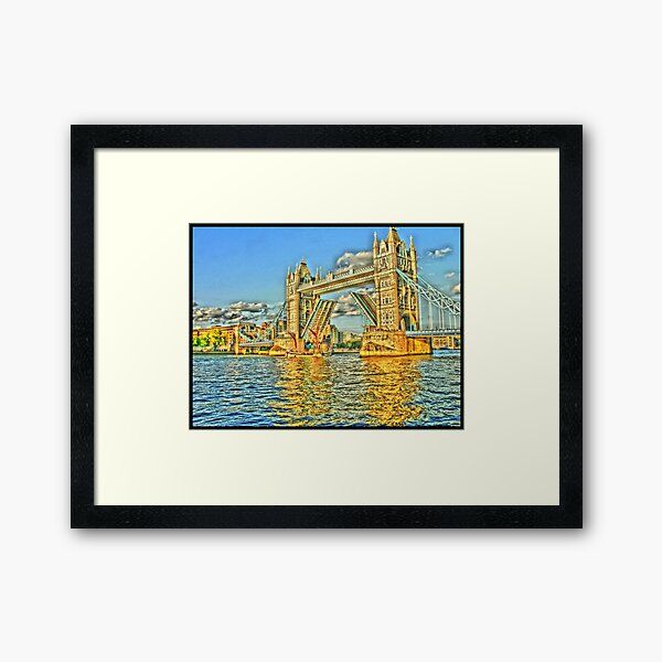 Item preview, Tower Bridge In Yellow designed and sold by InterestingImag.