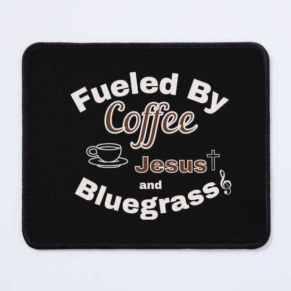 Artikelvorschau, Kaffee, Jesus und Bluegrass-Design entworfen und verkauft von Looksup.