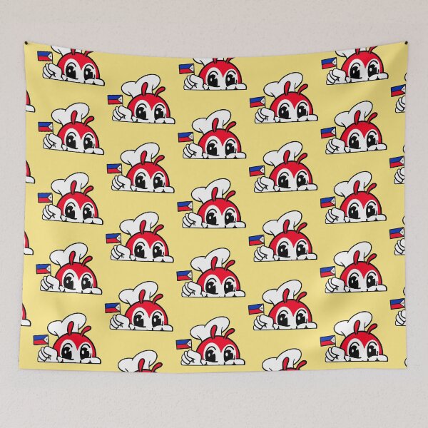 Item preview, JOLLIBEE PEEKING PHILIPPPINE FLAG FILIPINO 2 designed and sold by aydapadi.