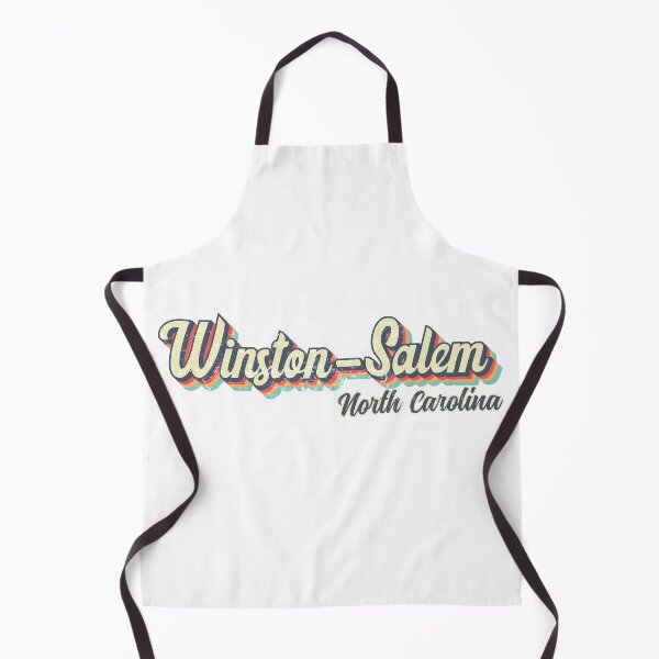 Item preview, Winston-Salem city North Carolina Retro Vintage 70s rainbow designed and sold by Teelogic.