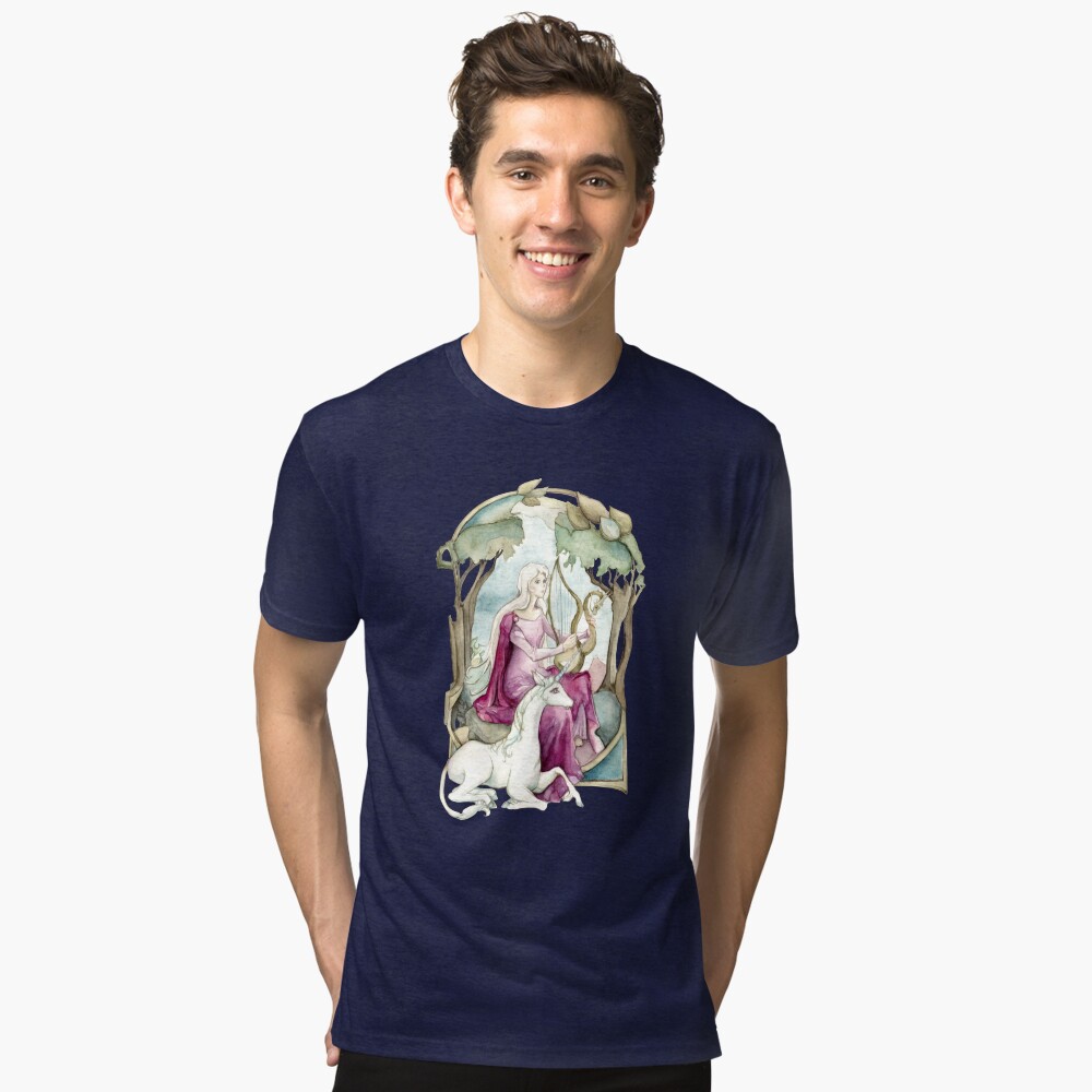 Item preview, Tri-blend T-Shirt designed and sold by miriamsteinau.