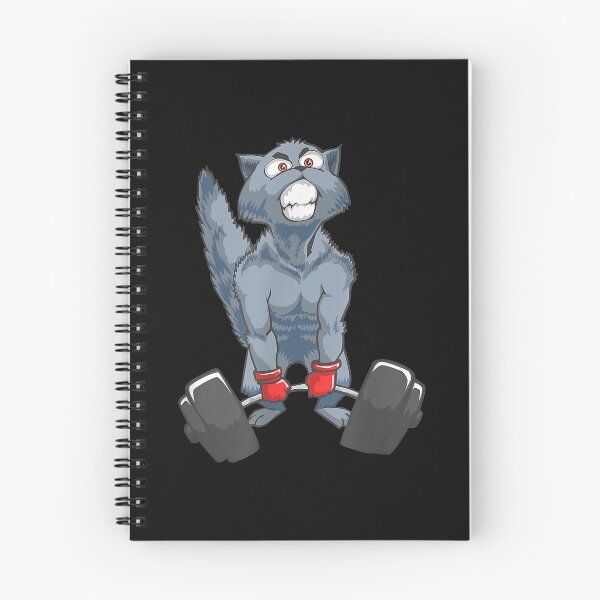 Artikelvorschau, Kreuzheben-Katze, Gewichtheber-Fitnessstudio-Workout-Geschenk entworfen und verkauft von ZacharyMarcus.