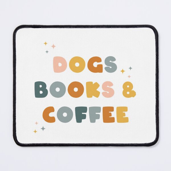 Item preview, Dogs Books and Coffee designed and sold by cafelab.