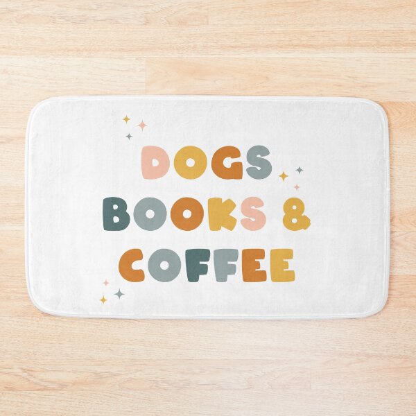 Item preview, Dogs Books and Coffee designed and sold by cafelab.