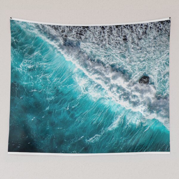 Item preview, Dark Ocean waves designed and sold by ProArtzilla.