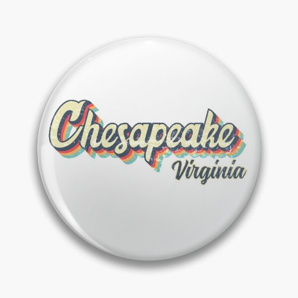 Item preview, Chesapeake city Virginia Retro Vintage 70s rainbow designed and sold by Teelogic.