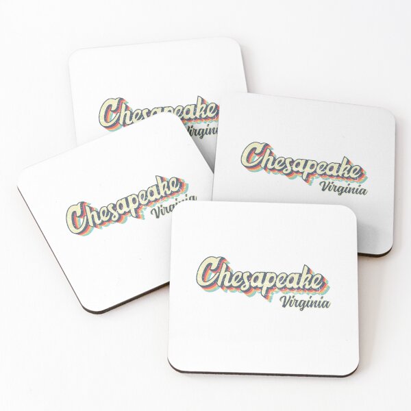 Item preview, Chesapeake city Virginia Retro Vintage 70s rainbow designed and sold by Teelogic.