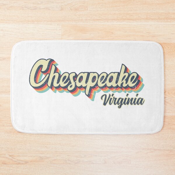 Item preview, Chesapeake city Virginia Retro Vintage 70s rainbow designed and sold by Teelogic.