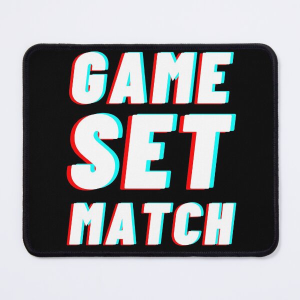 Item preview, GAME SET MATCH Tennis Channel White designed and sold by OutofFocusShop.