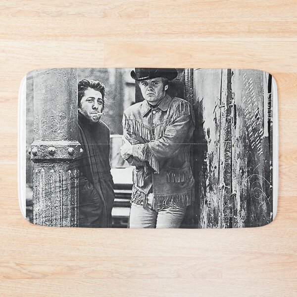 midnight cowboy vintage movie Bath Mat